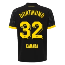 BVB Borussia Dortmund Trøje 2023-24 Kamara 32 Udebanetrøje