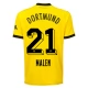BVB Borussia Dortmund Trøje 2023-24 Malen 21 Hjemmebanetrøje