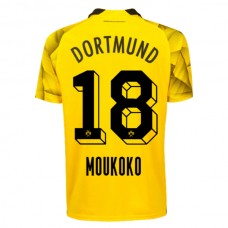 BVB Borussia Dortmund Trøje 2023-24 Moukoko 18 Tredjetrøje