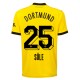 BVB Borussia Dortmund Trøje 2023-24 Sule 25 Hjemmebanetrøje