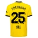 BVB Borussia Dortmund Trøje 2023-24 Sule 25 Hjemmebanetrøje