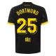 BVB Borussia Dortmund Trøje 2023-24 Sule 25 Udebanetrøje