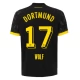 BVB Borussia Dortmund Trøje 2023-24 Wolf 17 Udebanetrøje
