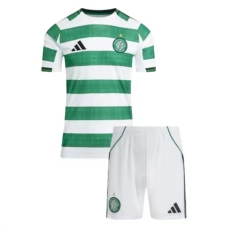 Celtic FC Børn Hjemmebanetrøje 2025-26 Fodboldsæt