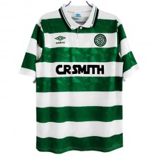 Celtic FC Hjemmebanetrøje Retro 1989-91 Fodboldsæt
