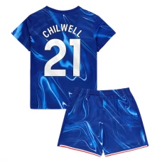 Chelsea Børn Chilwell 21 Hjemmebanetrøje 2024-25 Fodboldsæt
