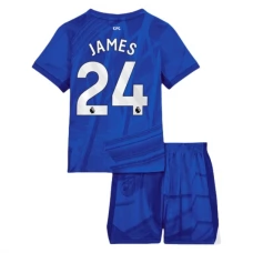 Chelsea Børn James 24 Hjemmebanetrøje 2025-26 Fodboldsæt
