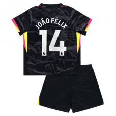Chelsea Børn João Félix 14 Tredjetrøje 2024-25 Fodboldsæt