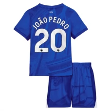 Chelsea Børn João Pedro 20 Hjemmebanetrøje 2025-26 Fodboldsæt