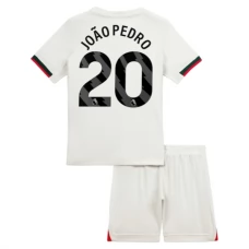 Chelsea Børn João Pedro 20 Udebanetrøje 2025-26 Fodboldsæt