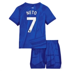 Chelsea Børn Neto 7 Hjemmebanetrøje 2025-26 Fodboldsæt