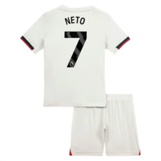 Chelsea Børn Neto 7 Udebanetrøje 2025-26 Fodboldsæt