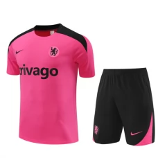 Chelsea Børn Træningstrøje Sæt 2024-25 - Shorts Pink