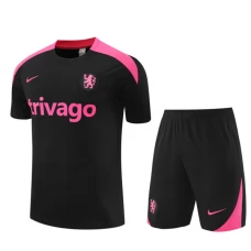 Chelsea Børn Træningstrøje Sæt 2024-25 - Shorts Sort