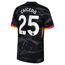 Chelsea Caicedo 25 Tredjetrøje 2024-25 Fodboldsæt