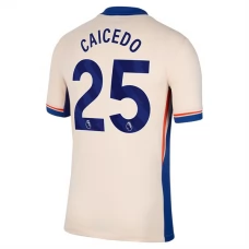 Chelsea Caicedo 25 Udebanetrøje 2024-25 Fodboldsæt