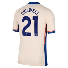 Chelsea Chilwell 21 Udebanetrøje 2024-25 Fodboldsæt