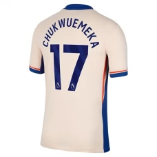 Chelsea Chukwuemeka 17 Udebanetrøje 2024-25 Fodboldsæt