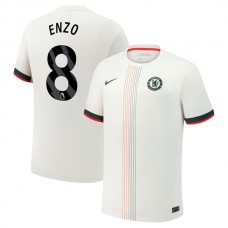 Chelsea Enzo 8 Udebanetrøje 2025-26 Fodboldsæt
