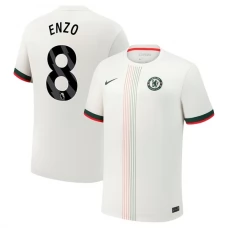 Chelsea Enzo 8 Udebanetrøje 2025-26 Fodboldsæt