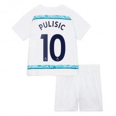 Chelsea Fodboldsæt Børn 2022-23 Christian Pulisic 10 Udebanetrøje