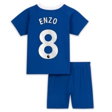Chelsea Fodboldsæt Børn 2023-24 Enzo 8 Hjemmebanetrøje
