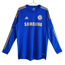 Chelsea Hjemmebanetrøje Retro 2012-13 Langærmet Fodboldsæt