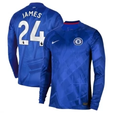 Chelsea James 24 Hjemmebanetrøje 2025-26 Langærmet Fodboldsæt