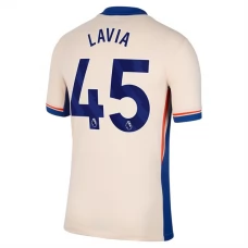 Chelsea Lavia 45 Udebanetrøje 2024-25 Fodboldsæt