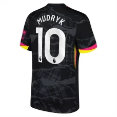 Chelsea Mudryk 10 Tredjetrøje 2024-25 Fodboldsæt