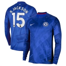 Chelsea N.Jackson 15 Hjemmebanetrøje 2025-26 Langærmet Fodboldsæt