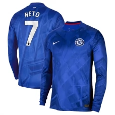 Chelsea Neto 7 Hjemmebanetrøje 2025-26 Langærmet Fodboldsæt