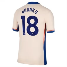 Chelsea Nkunku 18 Udebanetrøje 2024-25 Fodboldsæt