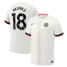 Chelsea Nkunku 18 Udebanetrøje 2025-26 Fodboldsæt