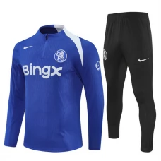 Chelsea Træningssæt 2025-26 - 1-4 Zip Blå