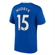 Chelsea Trøje 2022-23 Mudryk 15 Hjemmebanetrøje