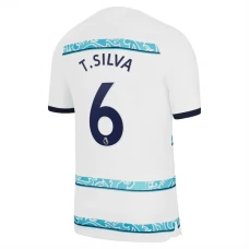 Chelsea Trøje 2022-23 T. Silva 6 Udebanetrøje