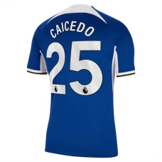 Chelsea Trøje 2023-24 Caicedo 25 Hjemmebanetrøje
