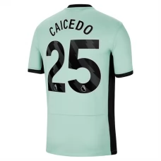 Chelsea Trøje 2023-24 Caicedo 25 Tredjetrøje