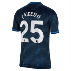 Chelsea Trøje 2023-24 Caicedo 25 Udebanetrøje