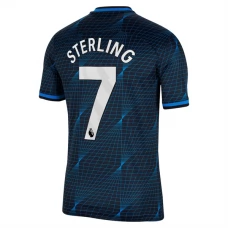 Chelsea Trøje 2023-24 Raheem Sterling 7 Udebanetrøje