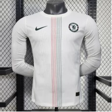 Chelsea Udebanetrøje 2025-26 Langærmet Fodboldsæt