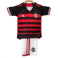 CR Flamengo Børn Hjemmebanetrøje 2024-25 Fodboldsæt