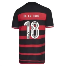CR Flamengo De La Cruz 18 Hjemmebanetrøje 2024-25 Fodboldsæt