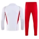 CR Flamengo Træningssæt 2023-24 - 1-4 Zip Hvid