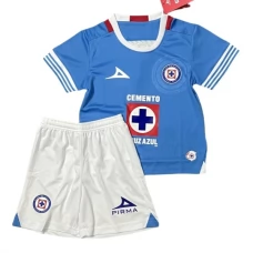 Cruz Azul Børn Hjemmebanetrøje 2024-25 Fodboldsæt