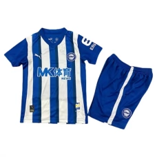 Deportivo Alaves Børn Hjemmebanetrøje 2025-26 Fodboldsæt