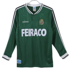Deportivo de La Coruña Udebanetrøje Retro 1999-00 Langærmet Fodboldsæt