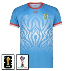 DR Congo VM Hjemmebanetrøje 2026 med Patch