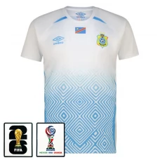 DR Congo VM Udebanetrøje 2026 med Patch